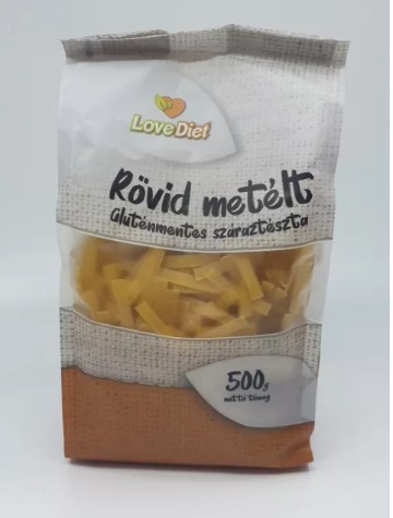 Love Diet Tészta Rövid Metélt Gm. 500 g