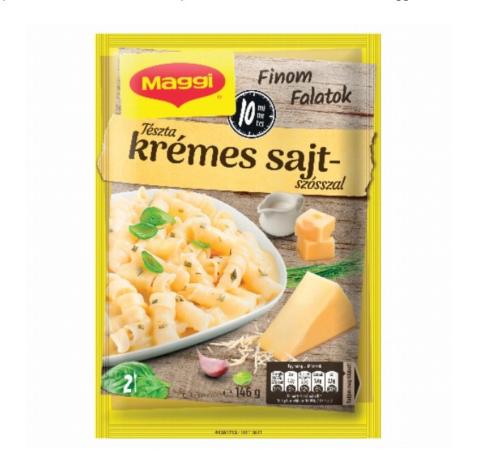Maggi Finom Falatok PárPerc tészta krémes sajtszósszal 146 g