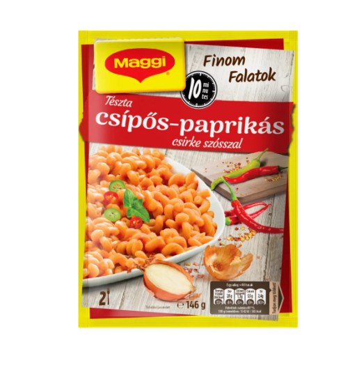 Maggi Tészta csípős paprikás csirke szósszal 146g