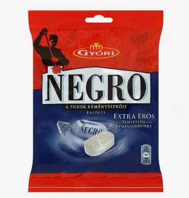 Negro extra erős töltetlen keménycukorka 79 g