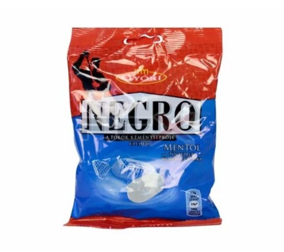 GYŐRI NEGRO CUKOR EREDETI MENTOL 79G