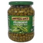 Parmen Gold finom zöldborsó 660 g üveges