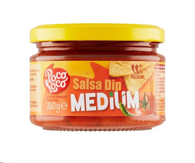Poco Loco Salsa szósz Medium 260g