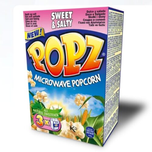 POPZ popcorn Édes-sós 3×85 g