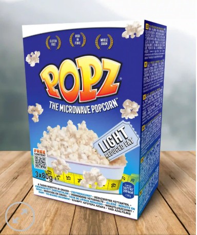 POPZ Popcorn Light 3x80 G