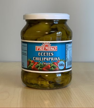 Premiko ecetes chilipaprika csípős 360g