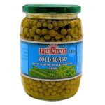 Premiko zöldborsó üveges 680 g