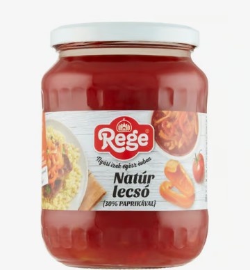 Rege natúr lecsó 680g