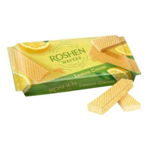 Roshen Wafers 72Gr Citromos Krémmel Töltött Nápolyi