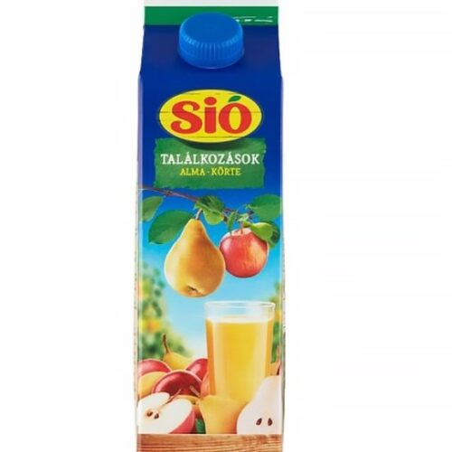 Gyümölcslé SIÓ alma-körte 12% 1L