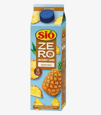 Sió Zero Ananász gyümölcsital 1 liter 20%