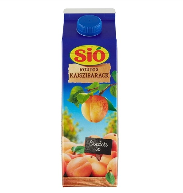 Gyümölcslé SIÓ Kajszibarack 20%-os 1L