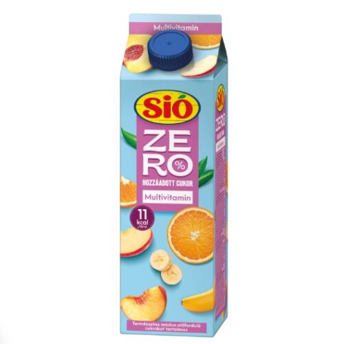 Sió Zero gyümölcsital 1L multivitamin 20%
