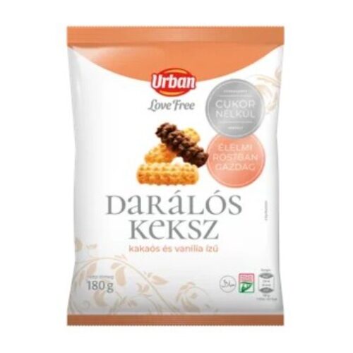 Urban Love Free darálós keksz hozzáadott cukor nélkül 180g