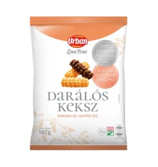 Urban Love Free darálós keksz hozzáadott cukor nélkül 180g