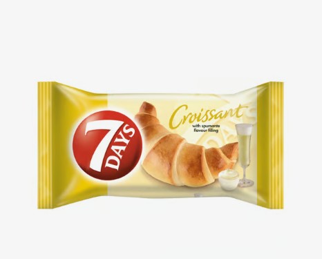 7Days croissant pezsgő ízű töltelékkel 60 g