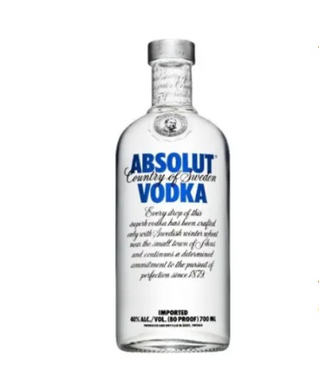 Absolut Vodka Blue 0,7l 40%