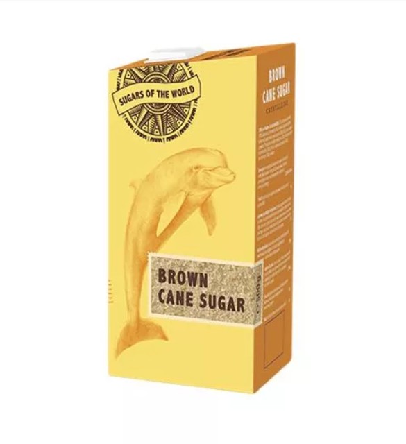 Kristálycukor, barna nád, 0,5 kg