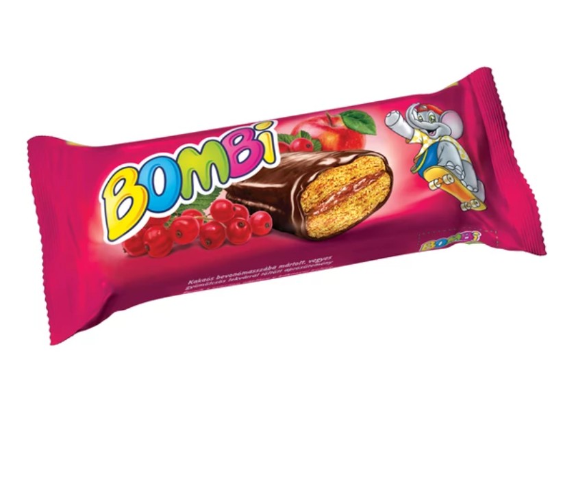 Bombi szelet almás ribizlis 50g