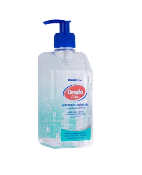 Bradolife kézfertőtlenítő gél 500ml