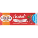 Cerbona cukormentes müzliszelet 20g piros gyümölcsös
