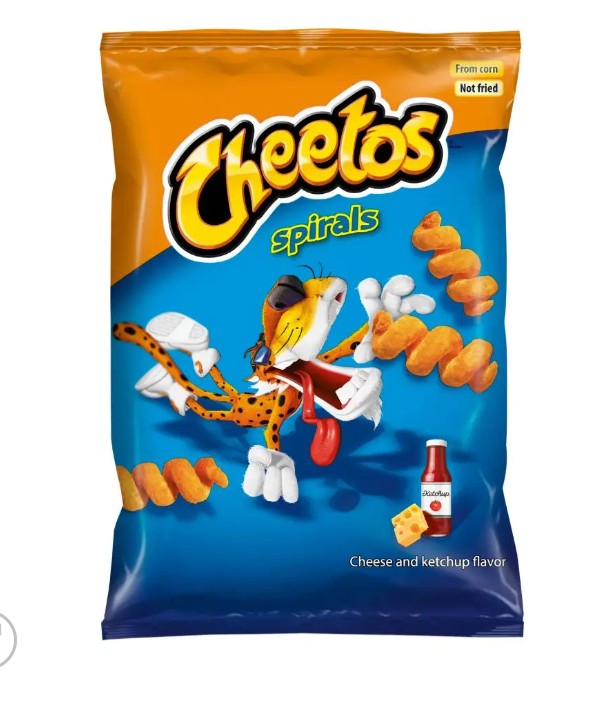 Cheetos sajtos-ketchupos spirál chips 30g