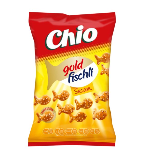 Chio Gold Fischli kréker 80 g szezámmagos