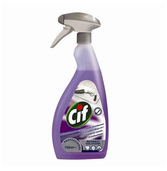Cif 2In1 Fertőtlenítőszer Általános Tisztítószer Spray 750 ml