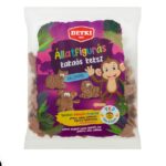 Detki állatfigurás kakaós keksz kalciummal 160 g