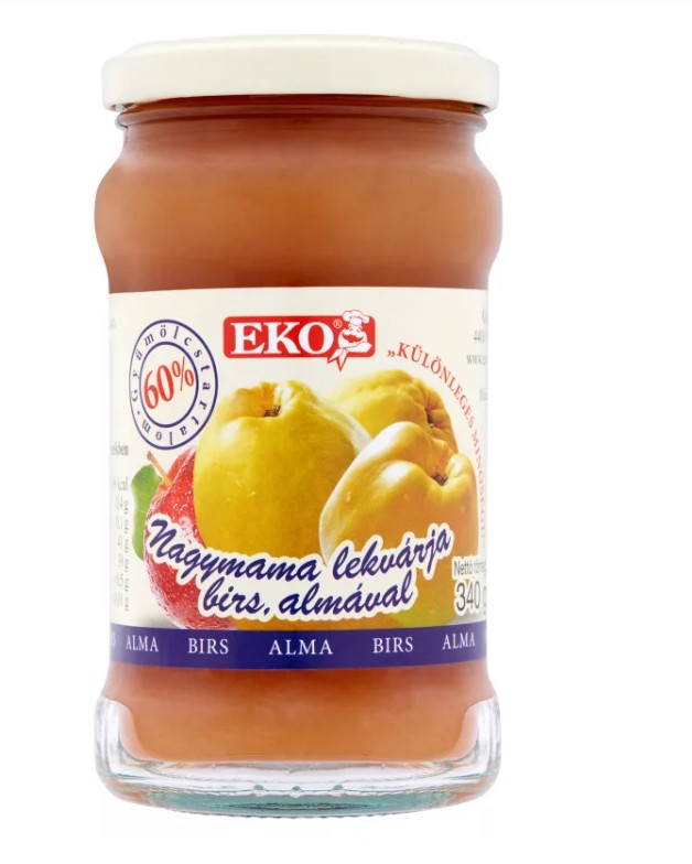 Eko nagymama lekvár 340g Birs Almával
