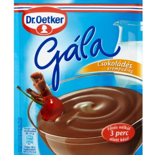 Dr. Oetker Gála krémpudingpor 104 g csokoládés
