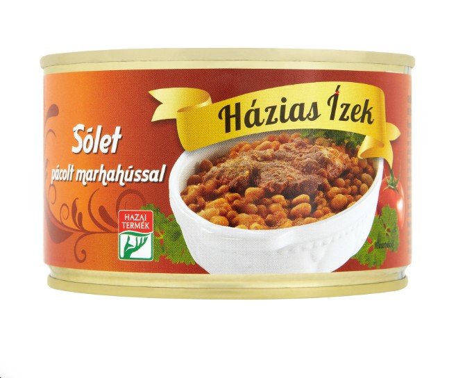 Házias Ízek sólet pácolt marhahússal 400 g