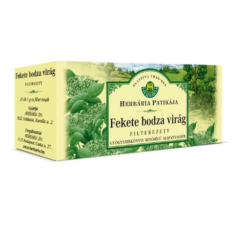 Herbária Fekete bodza virág tea 25 filteres