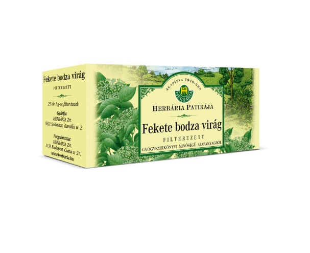 Herbária Fekete bodza virág tea 25 filteres