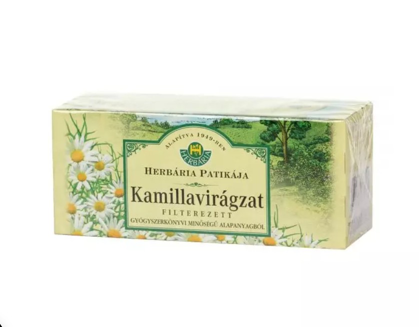 HERBÁRIA filteres kamillavirág tea 25x1,2g