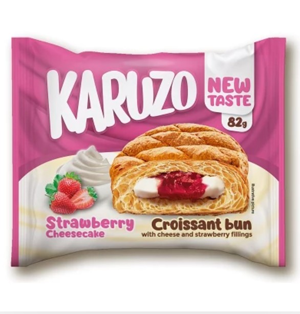 Karuzo Pita Krémtúrós Epres Töltelékkel 82G