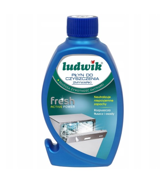 Ludwik Folyadék a Fresh Active Power mosogatógép tisztításához 250ml