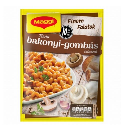 Maggi Finom Falatok PárPerc tészta bakonyi-gombás szósszal 144 g