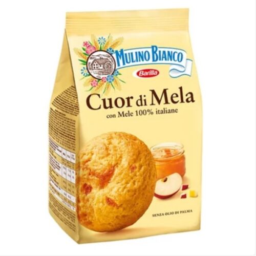 Mulino Bianco Cuor di Mela almadzsemmel töltött omlós keksz 250 g