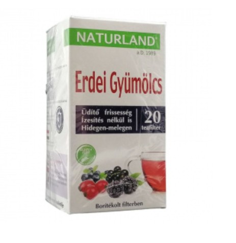 Naturland gyümölcstea erdei gyümölcsökkel 20db