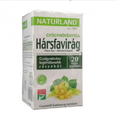Naturland hársfavirágzat filteres tea 20db
