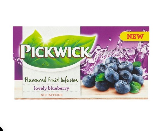 Pickwick Fruit Fusion 20 filteres gyümölcs és gyógynövénytea, áfonya