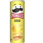 Pringles Cheesy Cheese sajtos ízesítésű sós snack 165 g