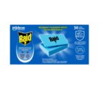 Raid illatmentes szúnyogirtó lapka utántöltő 30db