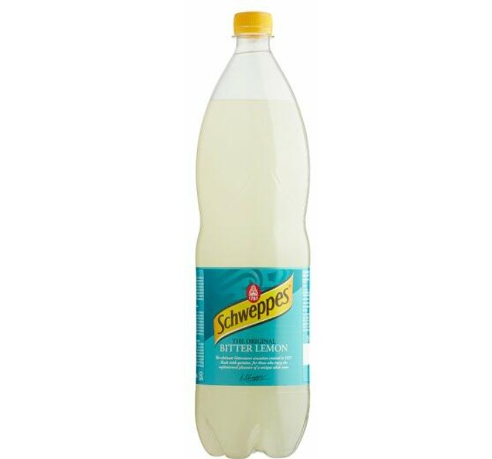 Schweppes Bitter Lemon citromízű szénsavas üdítőital cukorral és édesítőszerekkel 1,5 l
