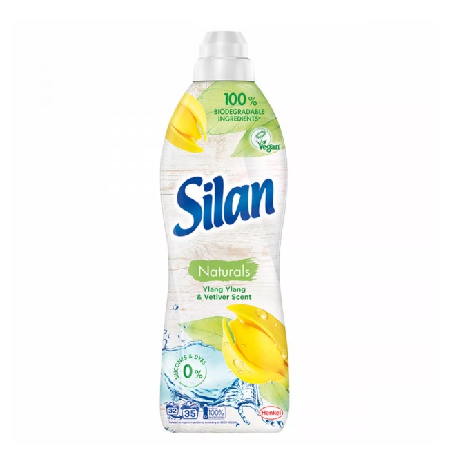 Silan Naturals Ylang Ylang & Vetiver Scent textilöblítő koncentrátum 35 mosás 770 ml