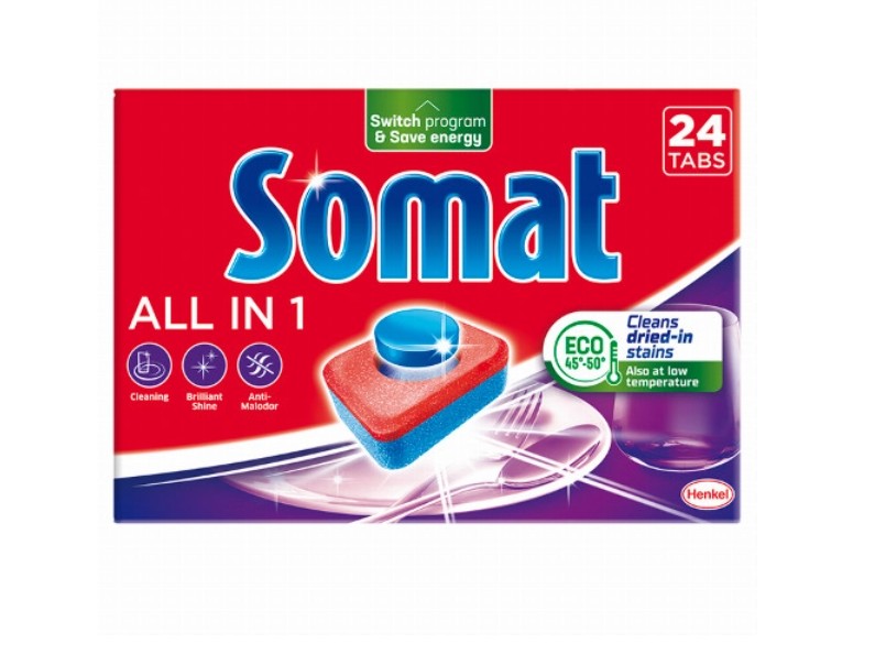 SOMAT ALL IN ONE MOSOGATÓ TABLETTA REGUL. 24DB