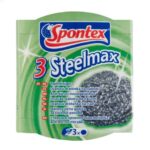 Spontex Steelmax acél dörzsi mosogatáshoz 3 db