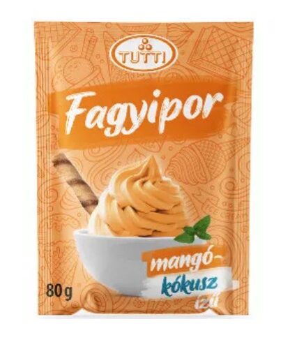 Tutti fagyipor Mangós-kókusz 80g
