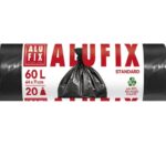 ALUFIX Szemeteszsák 60L 15 mikronos fekete 20 db